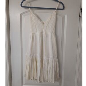 green and white beach dress Gemma Dress main image 1